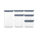 Kit 6 Potes Herméticos Organizadores de Silicone