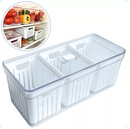 Organizador de Geladeira com Drenagem 2,2L
