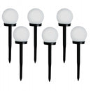 Luz de Jardim Solar em LED Redonda