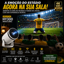 Projetor HY300 Magcubic 4K HD WiFi Bluetooth Android