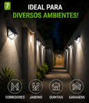 Luminária Solar 100 LEDs com Sensor de Movimento: Iluminação Externa Automática e à Prova D’Água