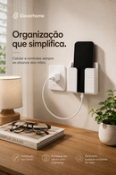 Suporte Adesivo de Parede para Celular e Controle Remoto