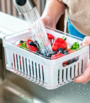 Organizador de Geladeira com Drenagem 2,2L